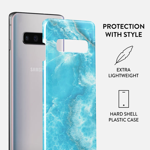 Ocean Waves - Blue Samsung Galaxy S10 Plus Case 2