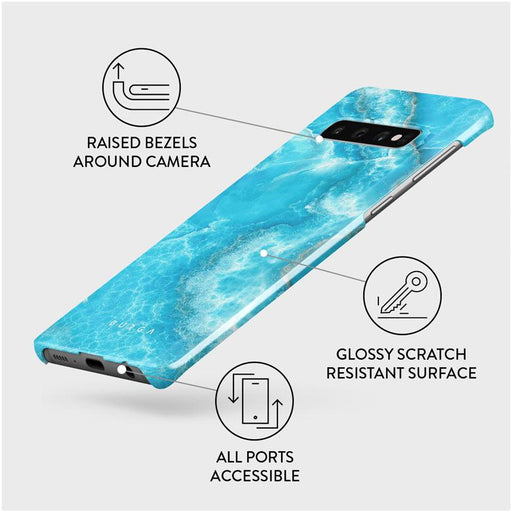 Ocean Waves - Blue Samsung Galaxy S10 Plus Case 3