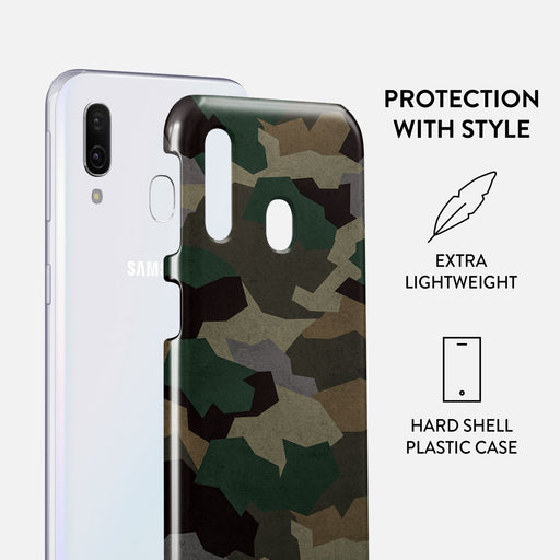 Tropical Green Camo - Samsung Galaxy A40 Case 2