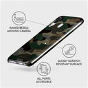 Tropical Green Camo - Samsung Galaxy A40 Case 3