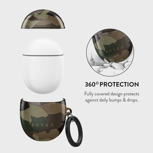 Tropical Green Camo - Google Pixel Buds 2 Case 2
