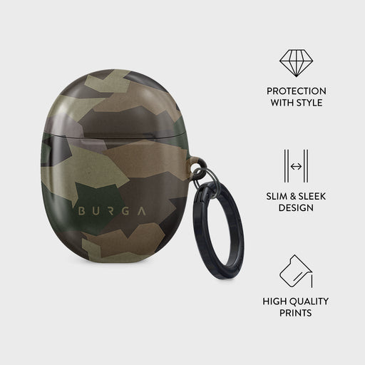 Tropical Green Camo - Google Pixel Buds 2 Case 4