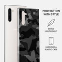 Night Black Camouflage - Samsung Galaxy Note 10 Case 2