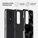 Night Black Camouflage - Samsung Galaxy A52 / A52S 4G / 5G Case 6