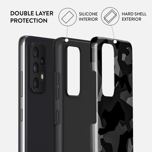 Night Black Camouflage - Samsung Galaxy A52 / A52S 4G / 5G Case 6