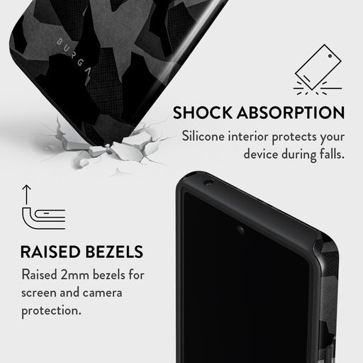 Night Black Camouflage - Google Pixel 7a Case 4