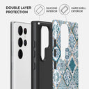 Tropical Oasis - Ornament Samsung Galaxy S22 Ultra Case 6