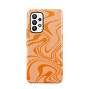 High Vibrations - Color Swirl Samsung Galaxy A73 Case 1