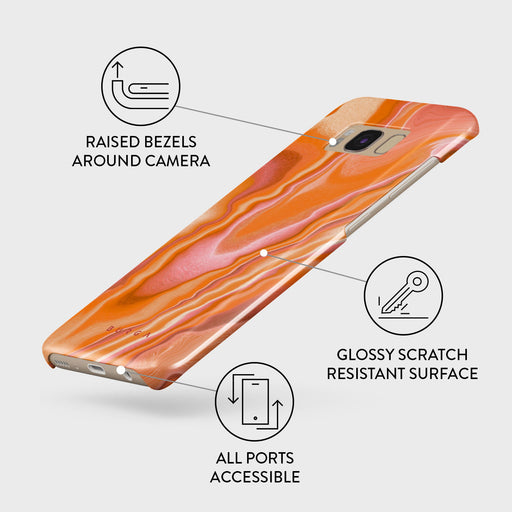 Retro Glow - Samsung Galaxy S8 Case 3