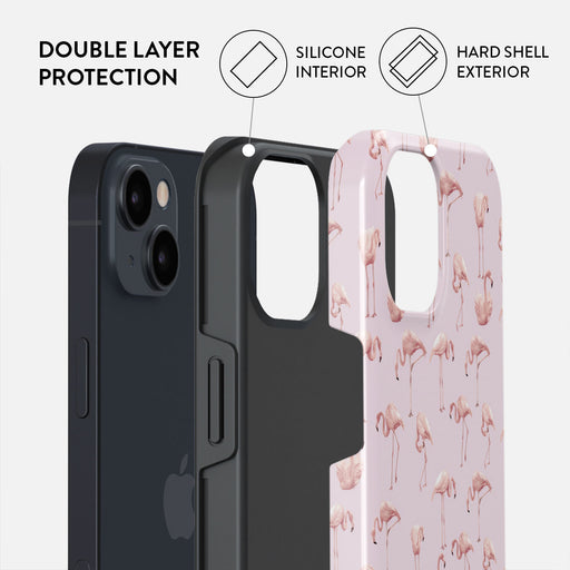 Nostalgic Pink - Flamingos iPhone 13 Mini Case 6