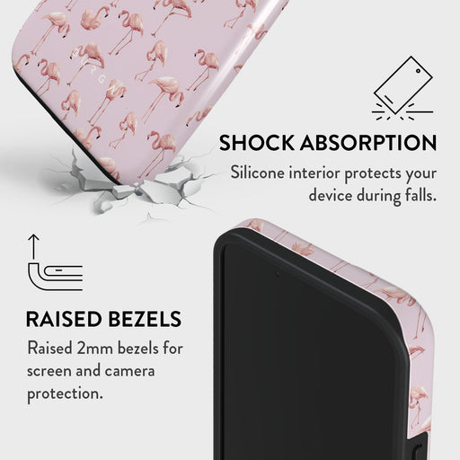 Nostalgic Pink - Flamingos iPhone 13 Mini Case 8