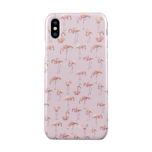 Nostalgic Pink - Flamingos iPhone XS Max Case 1