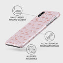 Nostalgic Pink - Flamingos iPhone XS Max Case 3