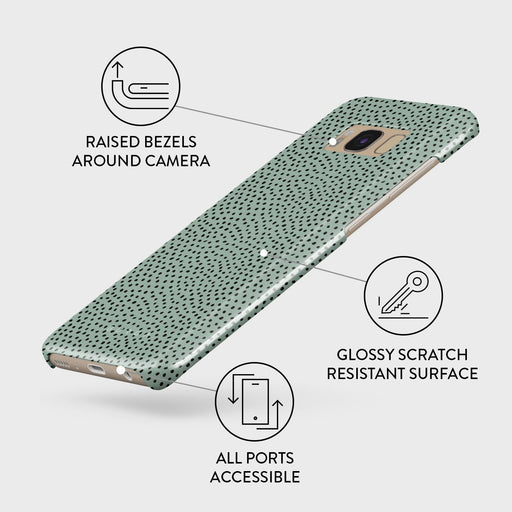 Mint Gelato - Dots Samsung Galaxy S8 Case 3