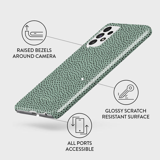 Mint Gelato - Dots Samsung Galaxy A72 4G / 5G Case 3