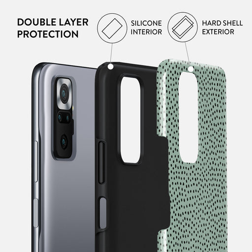 Mint Gelato - Dots Xiaomi Redmi Note 10 Pro Case 2