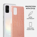 Pink Croco - Samsung Galaxy A71 4G Case 2