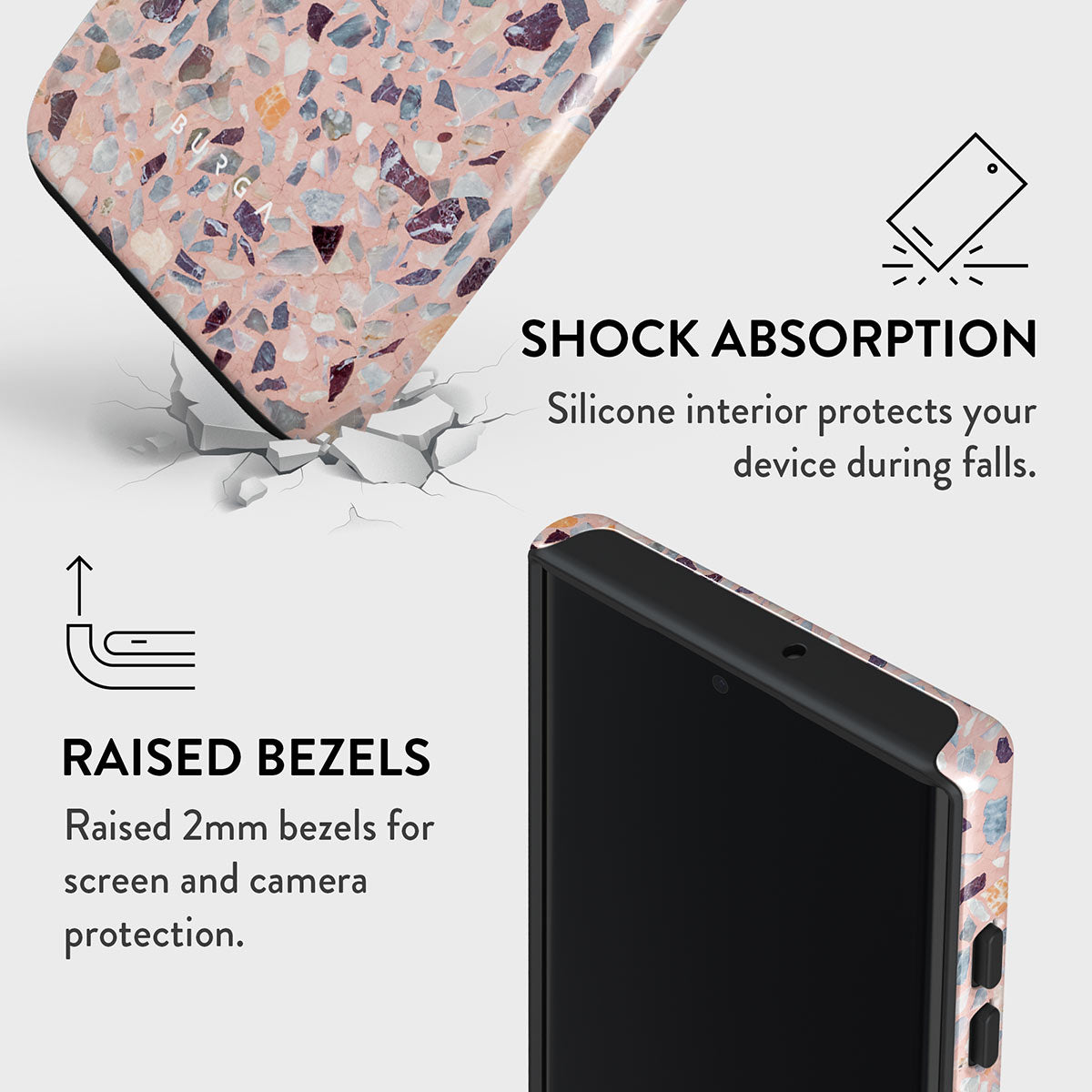 Sugar Coating - Colorful Samsung Galaxy S22 Ultra Case | BURGA