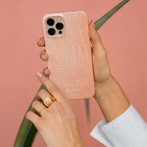 Pink Croco - Samsung Galaxy S21 FE Case 7