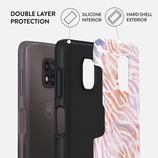 Sultry July - Zebra Motorola Moto G Power 2021 Case 2