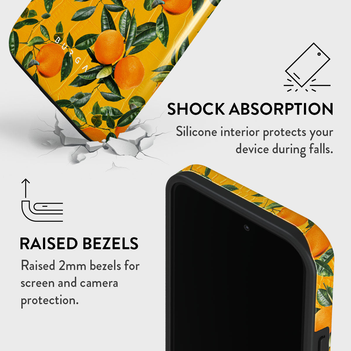 Orange Lemonade - iPhone 13 Pro Case | BURGA