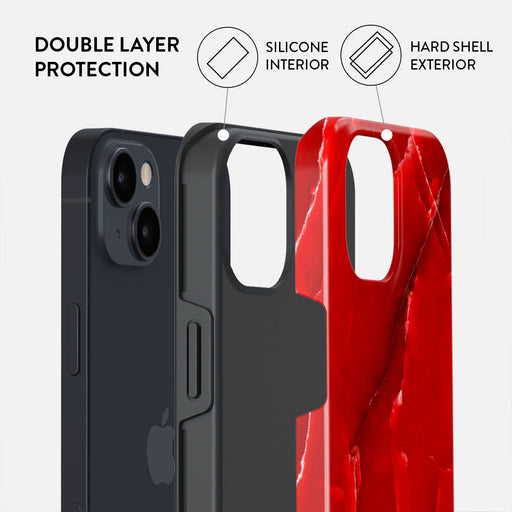 Wild Blaze - Red iPhone 14 Case 6