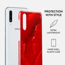 Wild Blaze - Red Samsung Galaxy A50 Case 2