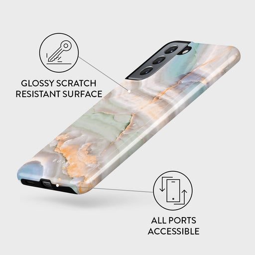 Pastel Hues - Colorful Marble Samsung Galaxy S21 Case 7