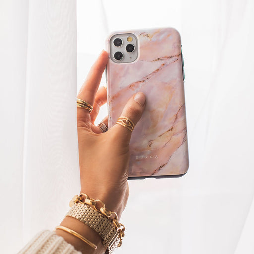 Morning Sunshine - Pastel Marble iPhone SE (2020) Case 13