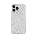 Glacial Desert - White Snakeskin iPhone 14 Pro Case
