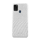 Glacial Desert - White Snakeskin Samsung Galaxy A21s 4G Case 1