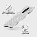 Glacial Desert - White Snakeskin OnePlus 8 Case 3