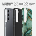 Ubud Jungle - Turquoise Samsung Galaxy S21 Case 6