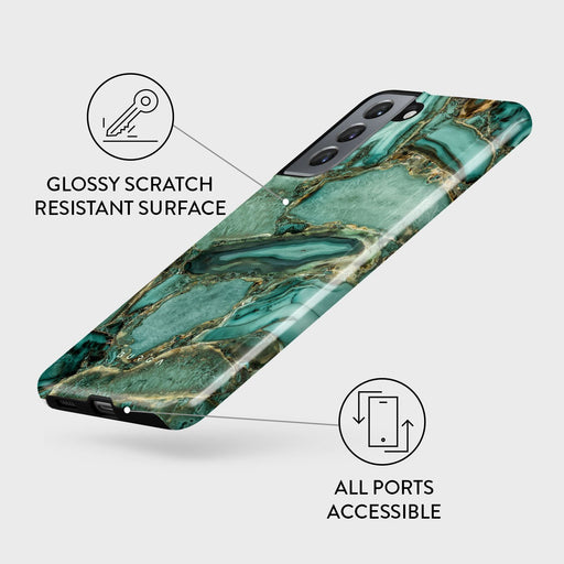Ubud Jungle - Turquoise Samsung Galaxy S21 Case 7