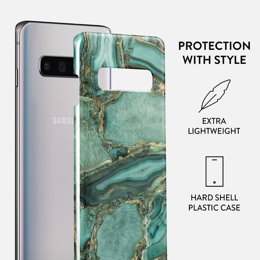 Ubud Jungle - Turquoise Samsung Galaxy S10 Plus Case 2