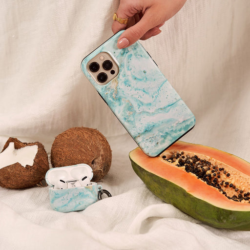 Uluwatu Waves - Teal Samsung Galaxy S10 Lite Case 12