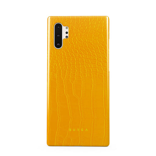 Canary Yellow - Snake Skin Samsung Galaxy Note 10 Plus Case 1