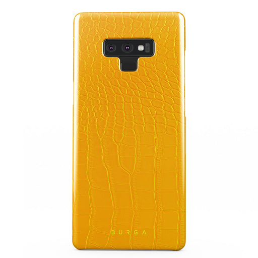 Canary Yellow - Snake Skin Samsung Galaxy Note 9 Case 1