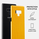 Canary Yellow - Snake Skin Samsung Galaxy Note 9 Case 2