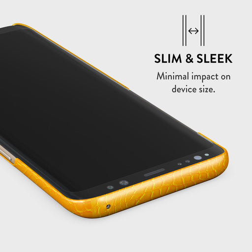 Canary Yellow - Snake Skin Samsung Galaxy Note 9 Case 4