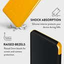 Canary Yellow - Snake Skin Samsung Galaxy A12 4G Case 8