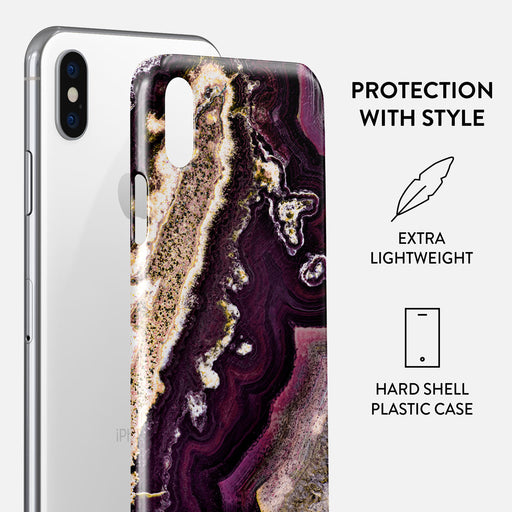Purple Skies - Marble iPhone XS Max Case 2