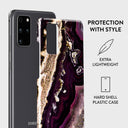 Purple Skies - Marble Samsung Galaxy S20 Plus 4G / 5G Case 2