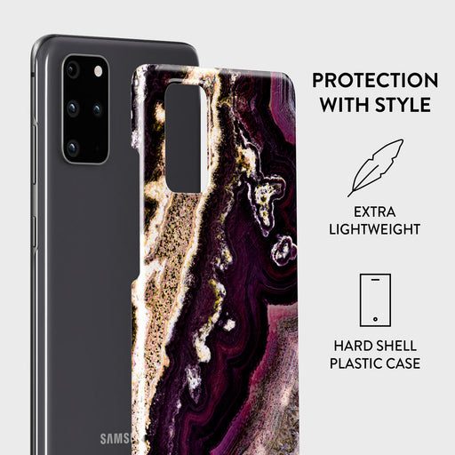 Purple Skies - Marble Samsung Galaxy S20 Plus 4G / 5G Case 2