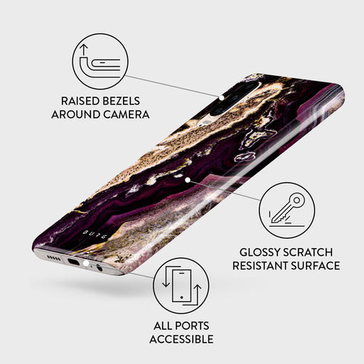 Purple Skies - Marble Huawei P30 Case 3