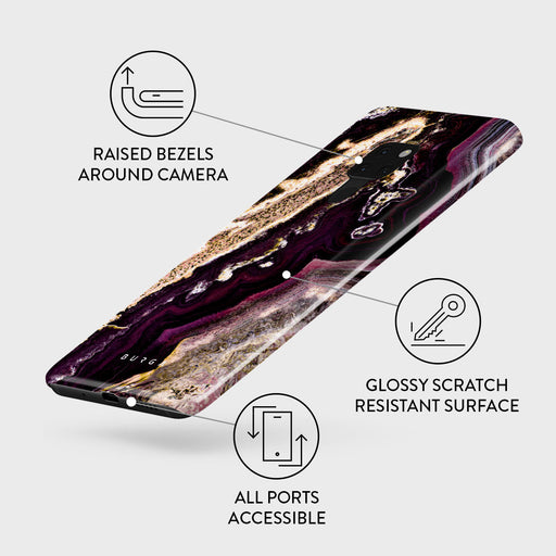 Purple Skies - Marble Huawei Mate 20 Case 3