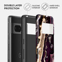 Purple Skies - Marble Google Pixel 7 Case 2