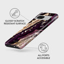 Purple Skies - Marble Google Pixel 7 Case 3