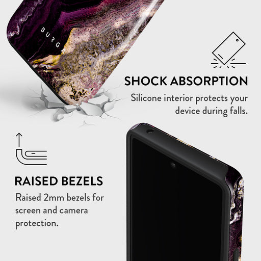Purple Skies - Marble Google Pixel 7 Case 4
