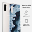 Frozen Lake - Gray Marble Samsung Galaxy Note 10 Case 2